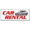 Signmission CAR RENTAL BANNER SIGN auto rent daily weekly automobile low rate one way B-Car Rental - alternate 1